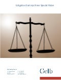 Litigation Surveys Have Special Rules