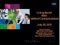 Living Social with Unified Communications