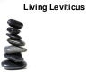 Living Leviticus Introduction
