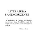 LITERATURA SANTACRUZENSE