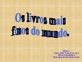 Livros Mais Finos Do Mundo