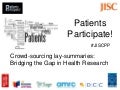 Crowdsourcing Lay Summaries: Bridging the Gap in Health Research