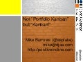 LKCE12 mike burrows portfolio kanban
