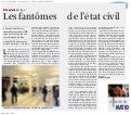 La Presse en parle : les fantômes de l&rsquo;Etat civil suite à mon interpellation au conseil communal de septembre dernier