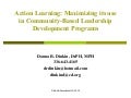 LLC Action Learning Webinar - April 2012