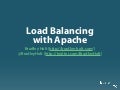 Load Balancing with Apache