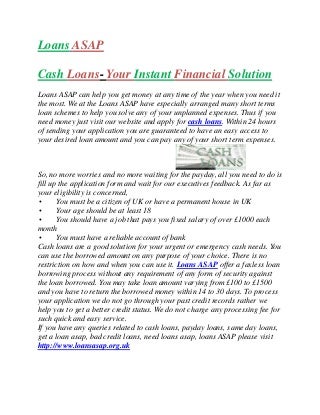 Direct Lender Payday Loans
