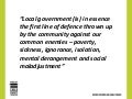 Local authorities   local duties and local action for circulation
