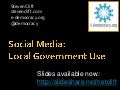 Social Media: Local Government Use