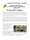 September 2007: Westerville Creamery
