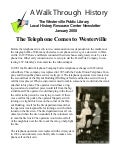 January 2008: The Telephone Comes to Westerville