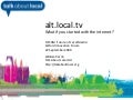public service news - starting with the internet - william perrin salford