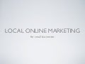 Location Based Marketing for Small Businesses