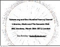 Schema.org and One Hundred Years of Search