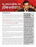 Lo prometido es deuda