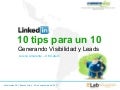Linkedin 10 Tips para un 10