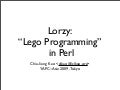 "Lego Programming" with Lorzy