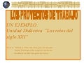 LOS PROYECTOS DE TRABAJO: UN EJEMPLO PRÁCTICO