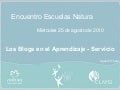 Los blogs en el aprendizaje servicio