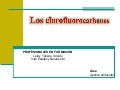 Los clorofluorocarbonos