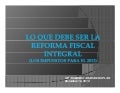 Los impuestos para 2012
