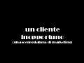 Un cliente inopportuno  Una Sceneggiatura Di Marketing