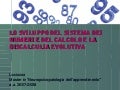 Lo sviluppo del sistema dei numeri