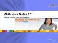 Lotus Notes 8.5 version to version comparison
