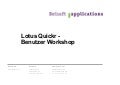 IBM Lotus Quickr 8.5 - Benutzer Workshop