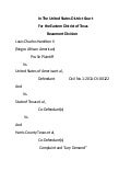 Louis charles hamilton ii. vs america et al and state of texas et al.......