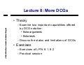 Lecture 8: More DCGs