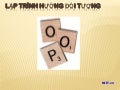 Lập trình hướng đối tượng - p2
