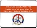 L@s chic@s de la e.e.m n° 408 trabajando.