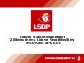 LSDP 2008 m. rinkimų į Seimą metmenys