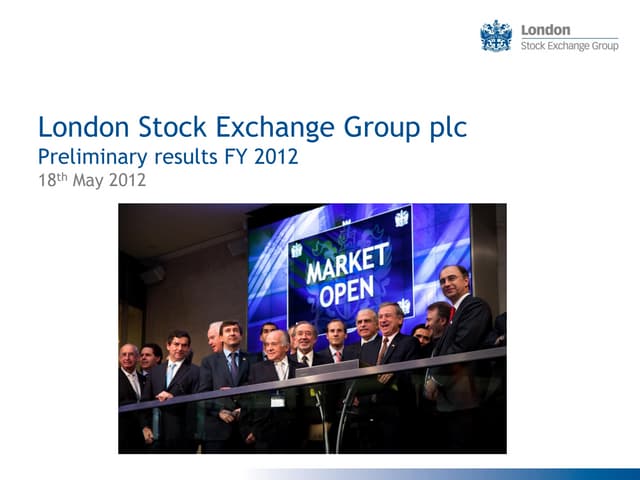 Preliminary Results FY 2012