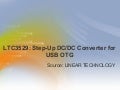 LTC3529: Step-Up DC/DC Converter for USB OTG