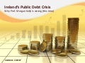 Ireland&rsquo;s Public Debt Crisis
