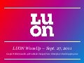 LUON WassUp - September 27, 2011