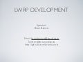 Lwrp presentation