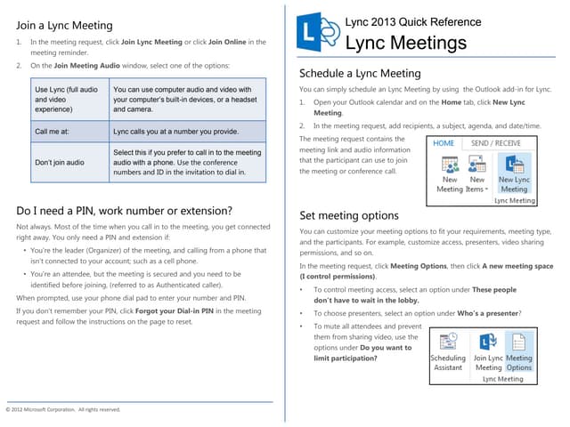 Lync 2013 meetings_quick_reference_card