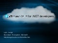 Windows Azure for .NET Developers