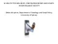 M-health technologies: configuring bodies and health in surveillance society