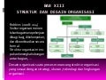 M14 desain struktur organisasi