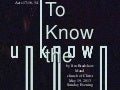 M2013 s38 to know the unknown