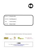 Farmer's Agribusiness Training Course: Module 3 - Entrepreneurship. Lesson 5: Credit Management