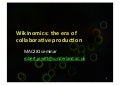 Mac281 Wikinomics Seminar
