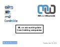 Machine Learning on Consolidated Accounts, MLGeek Brussels [ULB] April 30