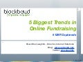 5 Biggest Trends in Online Fundraising (2012)