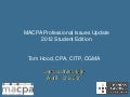 MACPA PIU 2012   student edition - Loyola University