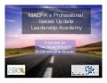 MACPA Professional Issue Update - Leadership Academy